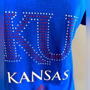 KU Jayhawks Ladies T-shirt, new with tags